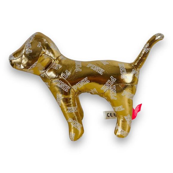 Victoria's Secret PINK Gold Mini Dog 2014 - Picture 3 of 7